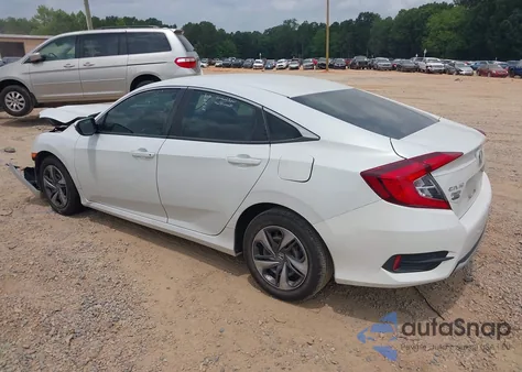 2020 Honda Civic Lx z USA, uszkodzony, nr VIN 19XFC2F63LE025091